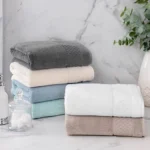 Organic Cotton Charcoal Face Towel