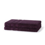 Double Dobby Border Bath Towel